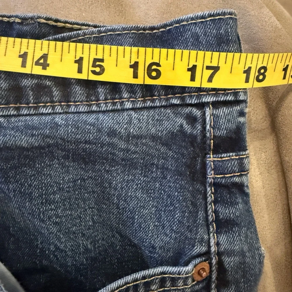 Levis 550 Jeans Mens 38x34 (fits 36x32.5) Blue Denim Pants‎
